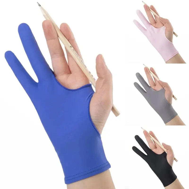 Drawing Glove Artist - Guante de dos dedos antiincrustante y