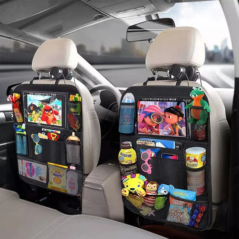 Toddler Tablet Accessories - Organizador de asiento trasero de coche