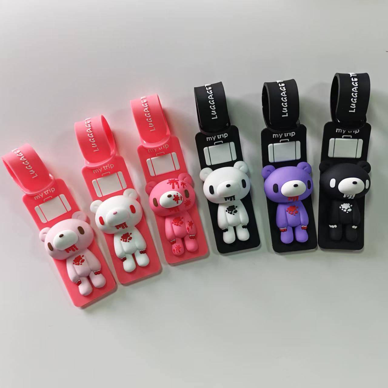 Tablet Cute Accessories - Etiqueta de Silicona para Equipaje con