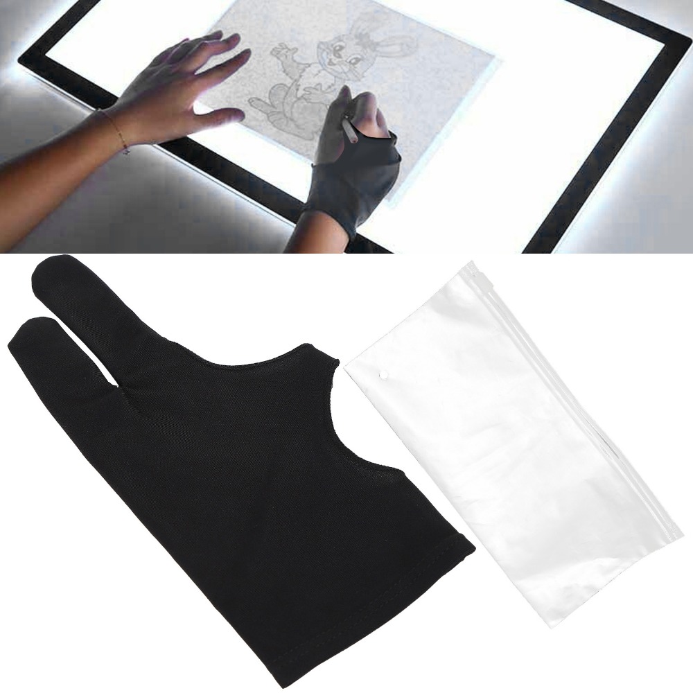 2 pares de guantes de dibujo d - Drawing Glove Artist reseña y precio