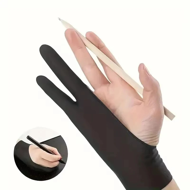 Guante de dos dedos antiincrus - Drawing Glove Artist reseña y precio