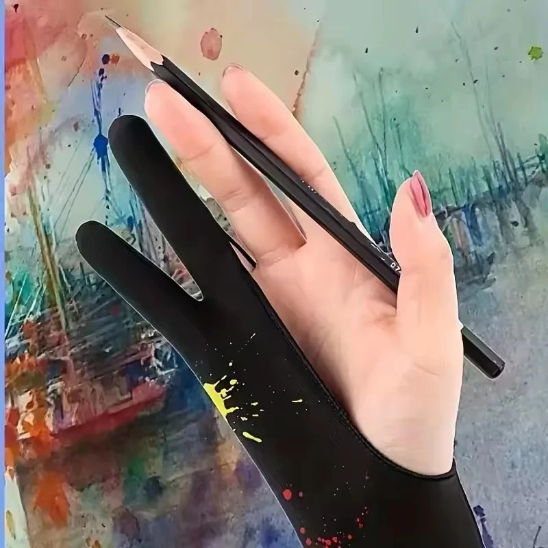 Guante de dos dedos antiincrus - Drawing Glove Artist reseña y precio