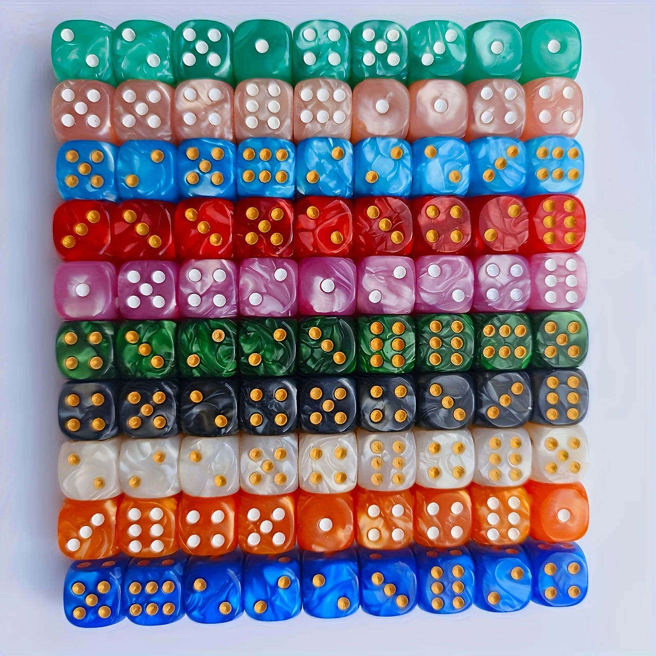 10 dados D6 de 12 mm con diseñ - Tablet Accessories For Gaming reseña y precio