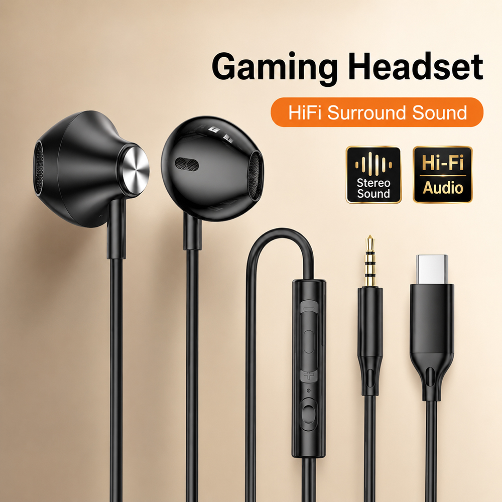 Auriculares envolventes HiFi,  - Tablet Accessories For Gaming reseña y precio