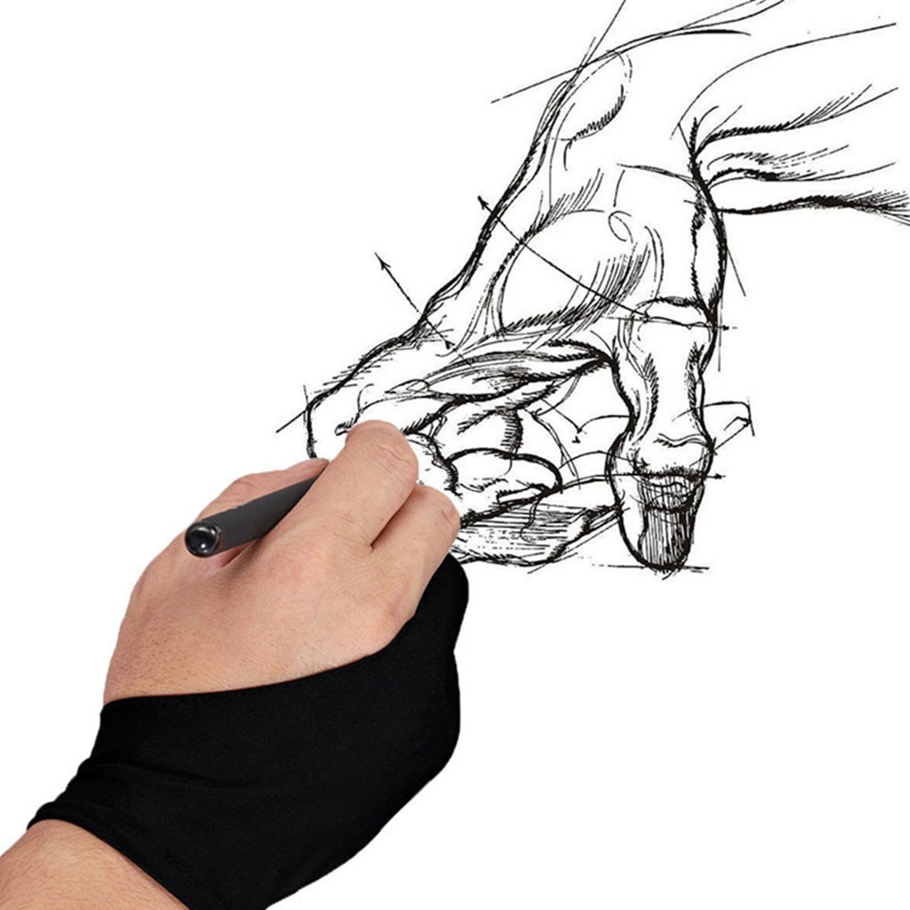 1 Pieza de Guante Anti-Sucieda - Drawing Glove Artist reseña y precio