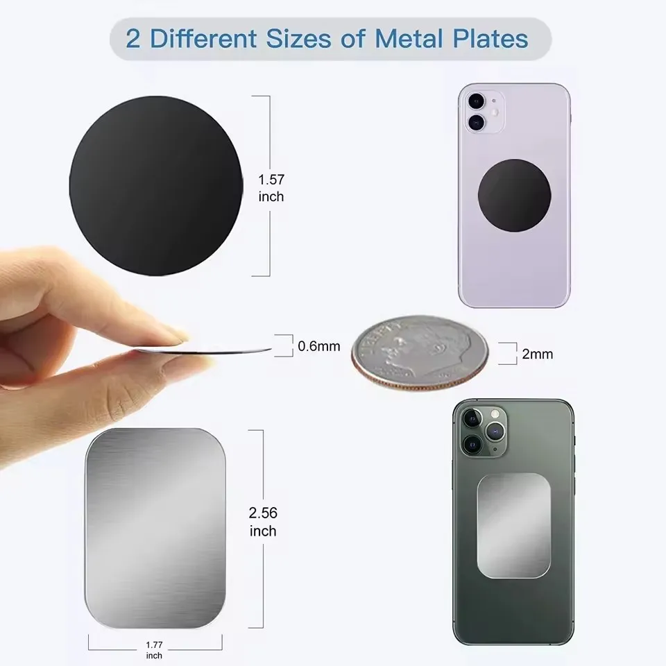Placa metálica magnética delga - Useful Tablet Accessories reseña y precio