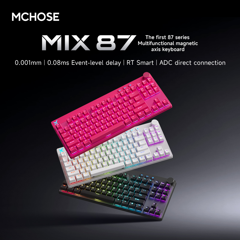 MCHOSE MIX87 teclado mecánico  - Tablet Accessories Gifts reseña y precio