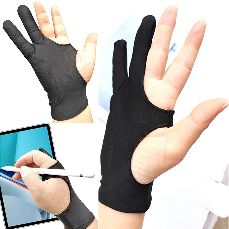 Guante de dibujo, guantes anti - Drawing Glove Artist reseña y precio