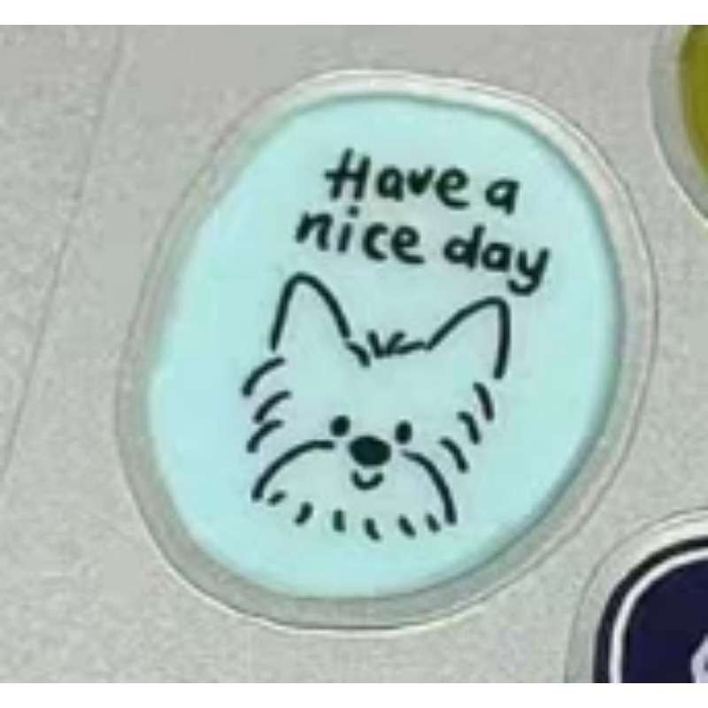 Pegatina de resina transparent - Tablet Cute Accessories reseña y precio