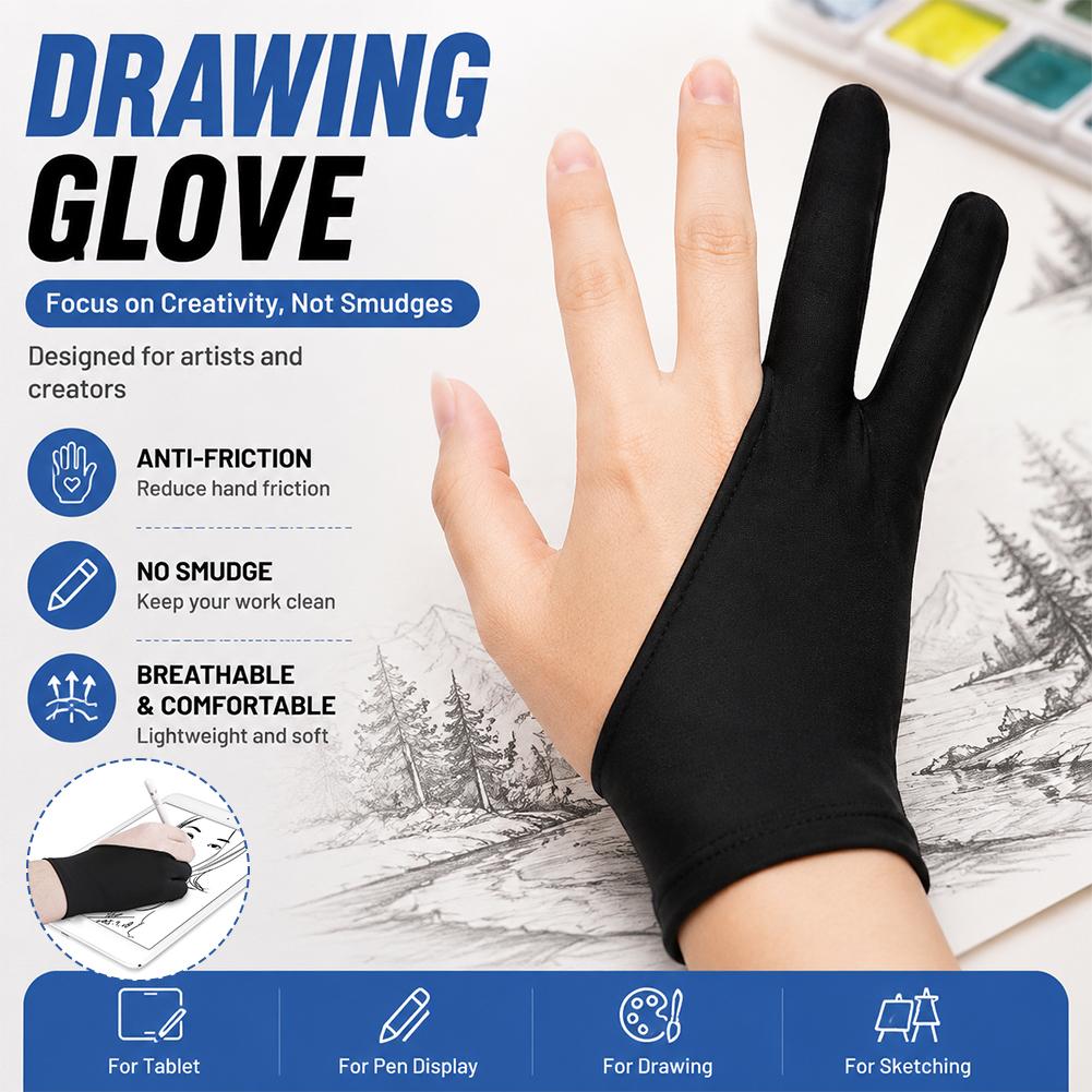 Guante de Dibujo Antitáctil, G - Drawing Glove Artist reseña y precio