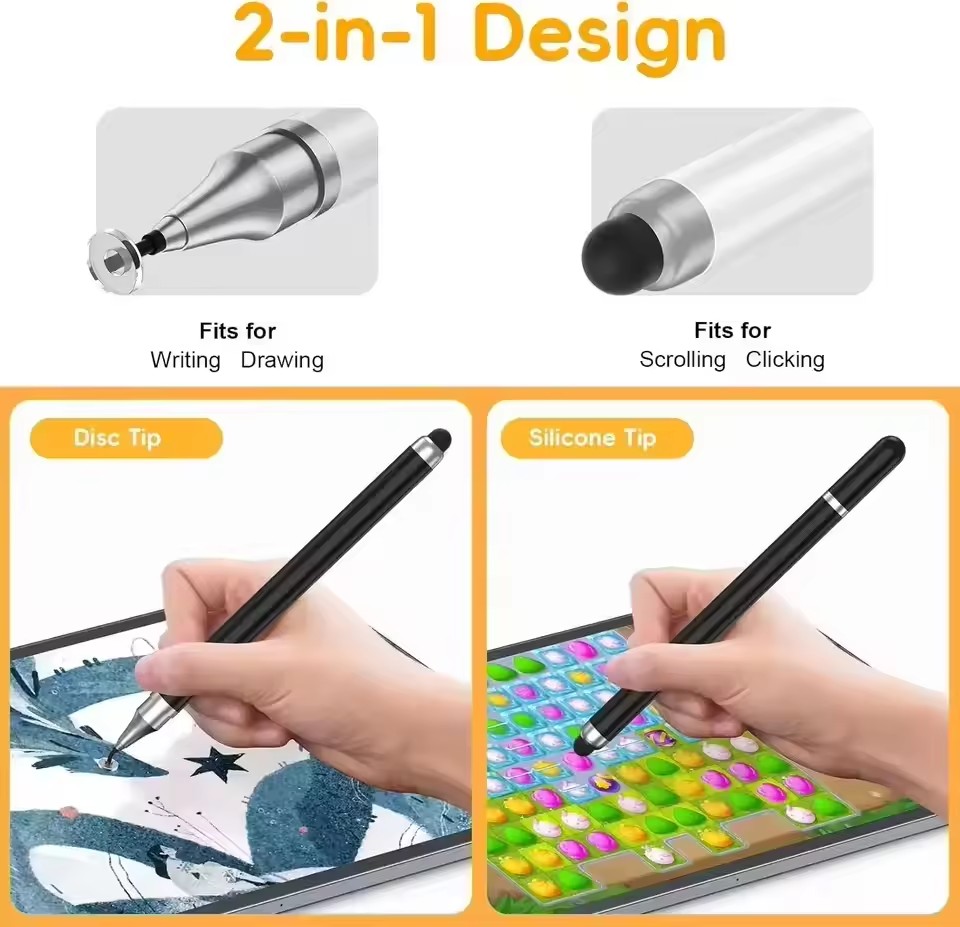 Lápiz óptico Universal 2 en 1  - Useful Tablet Accessories reseña y precio
